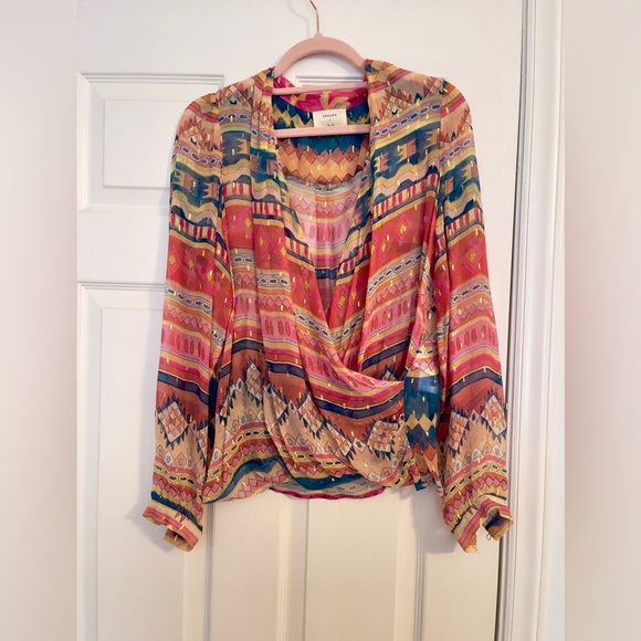 Sézane X Chuffy Abelia Blouse sz 38/6 EUC - Picture 2 of 2